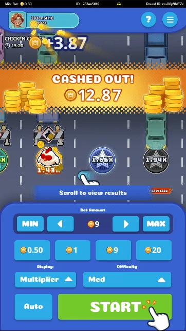 Chicken Crossy Casino