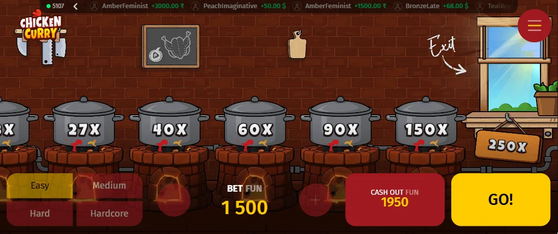 Chicken Curry casino game