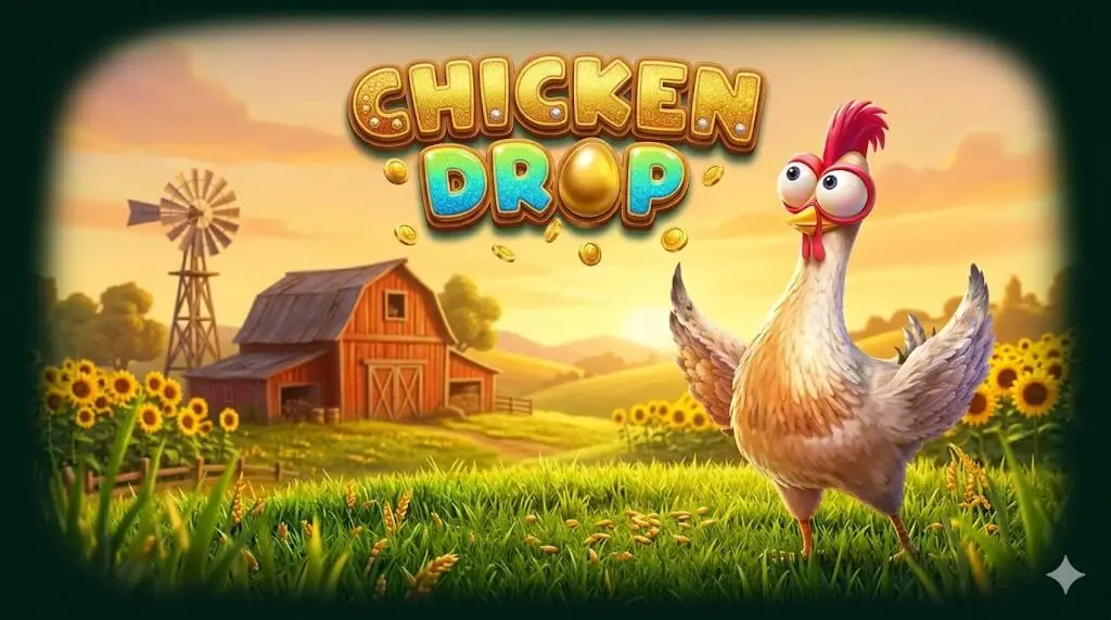 Chicken Drop game logo