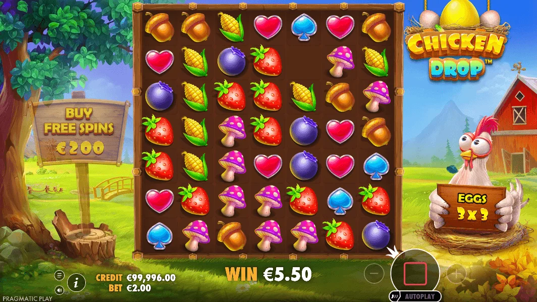 Chicken Drop Game
