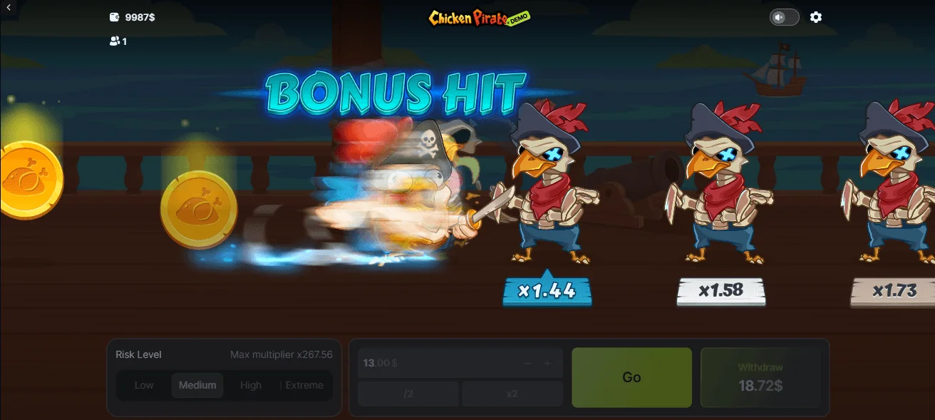 Chicken Pirate Demo Game