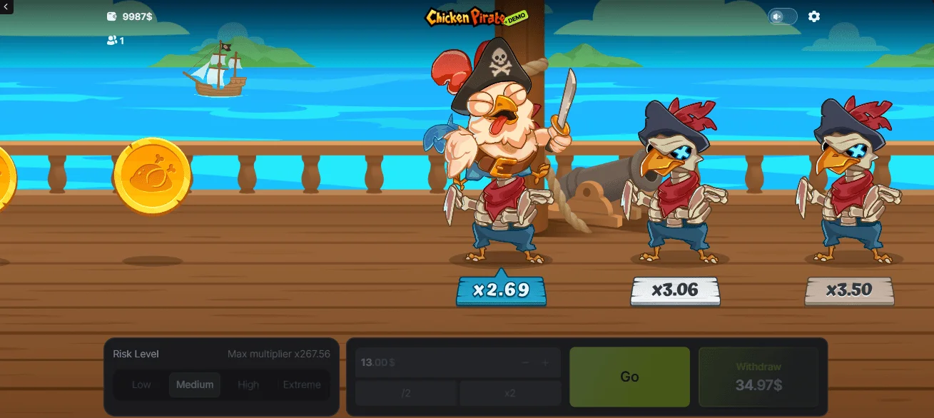Chicken Pirate Demo