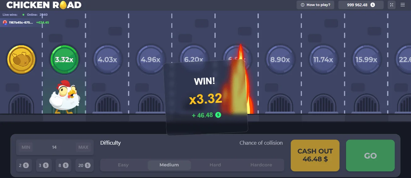 Chicken Road Race cash out feature