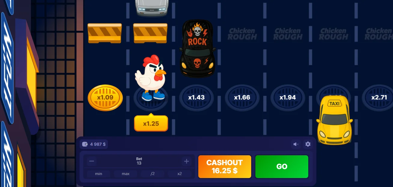 Chicken Rough Game