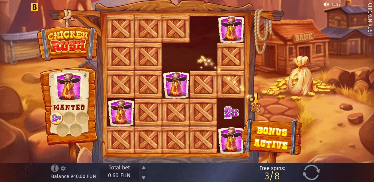 Chicken Rush Game