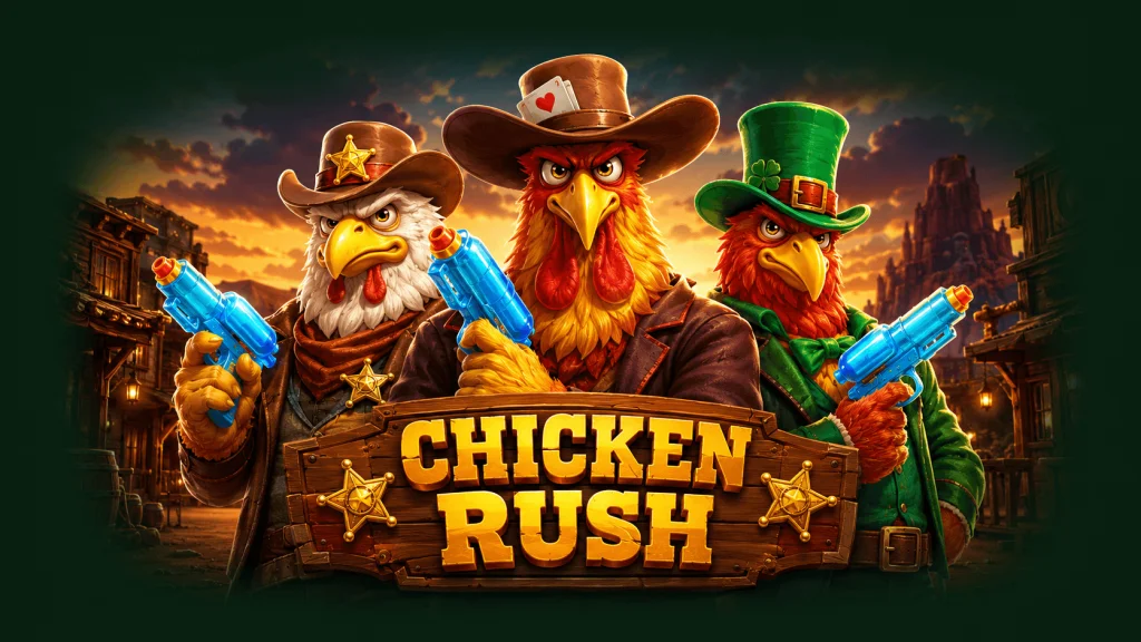 Chicken Rush game logo