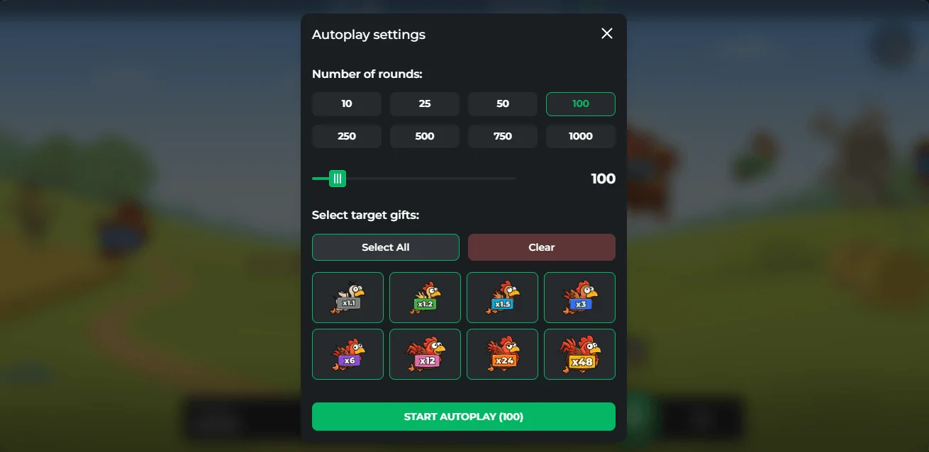 Chicken Shoot Casino Game