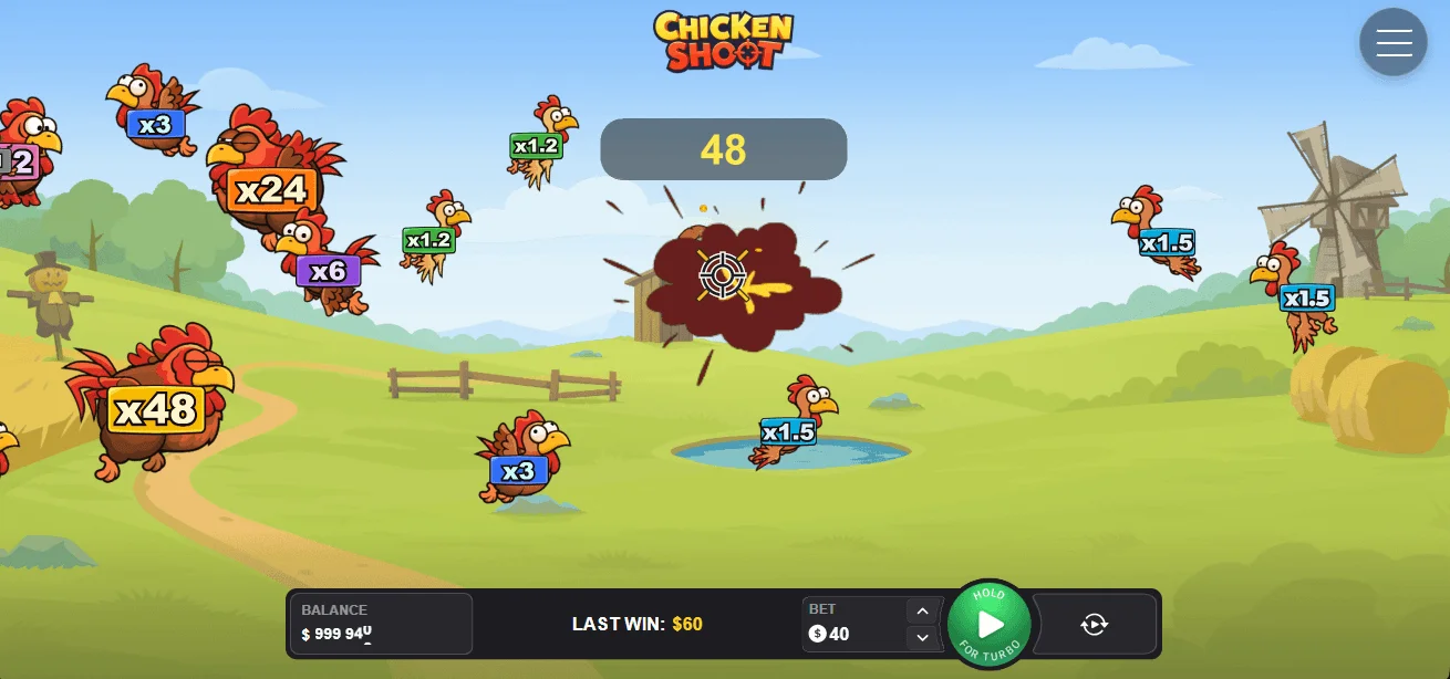 Chicken Shoot Demo Game