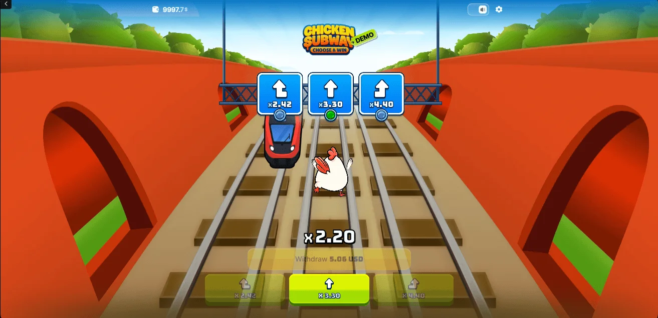Chicken Subway Demo Game