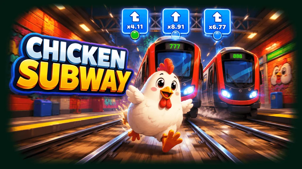 Chicken Subway game logo