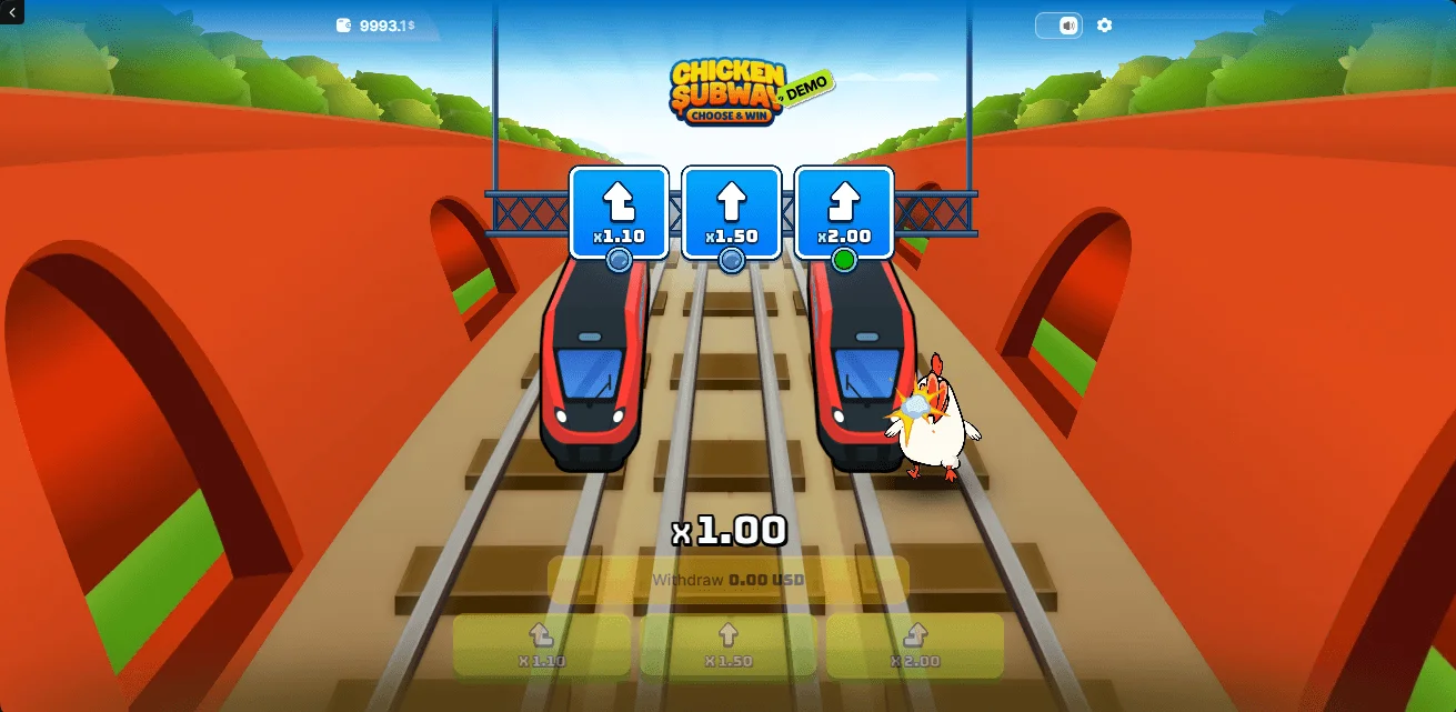 Chicken Subway Game