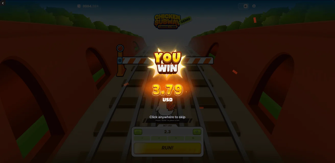 Chicken Subway Online Game