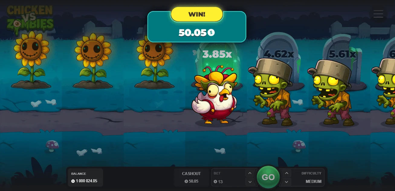 Chicken vs Zombies Casino