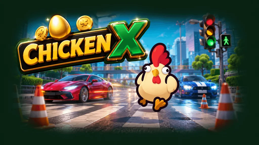 Chicken X game logo