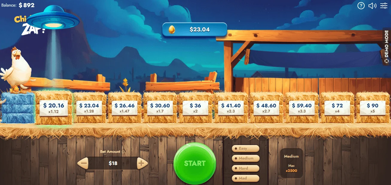 Chicken Zap Demo