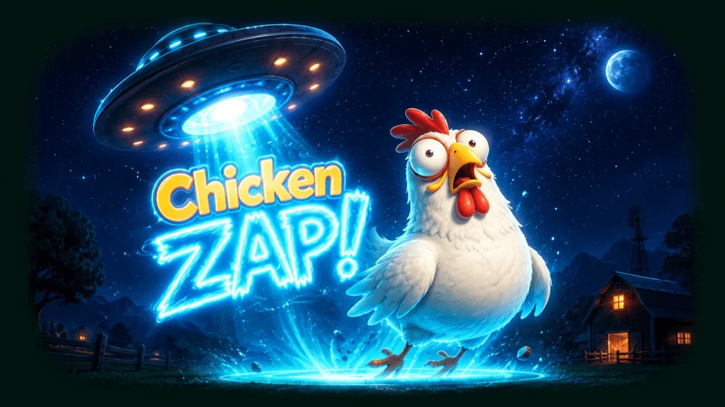 Chicken Zap game logo