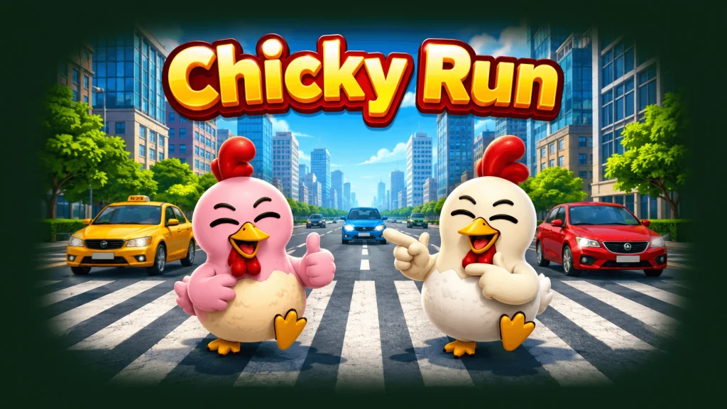 Chicky Run game logo