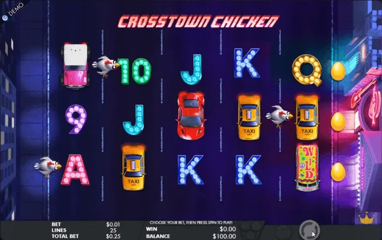 Crosstown Chicken Slot Game