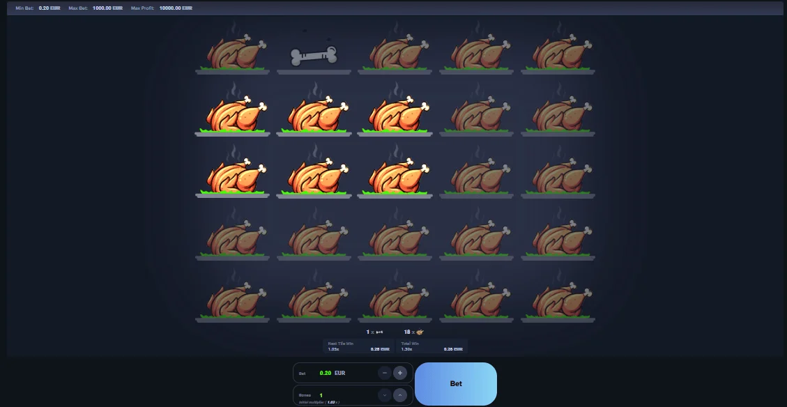 MyStake Chicken Demo