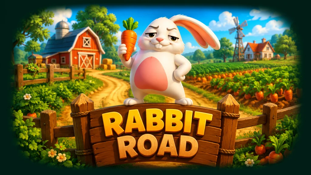 Rabbit Road game logo