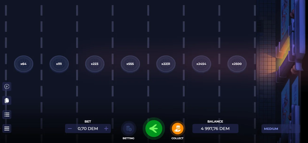 Uncrossable Rush Demo Game