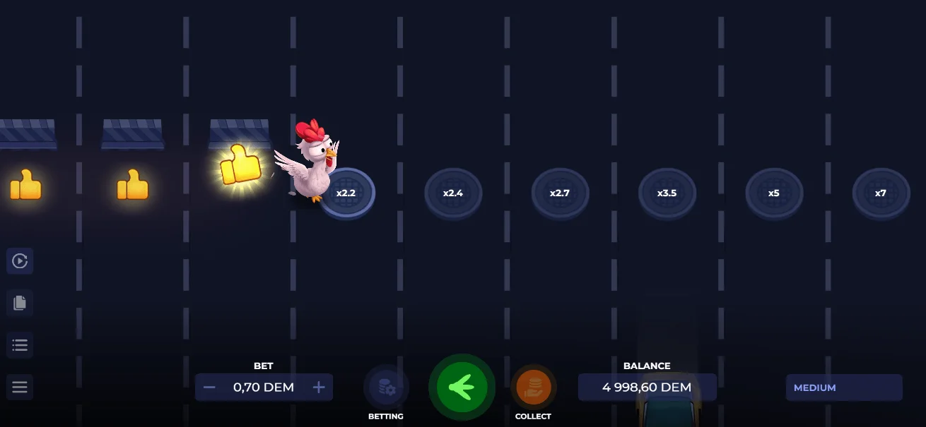 Uncrossable Rush Demo