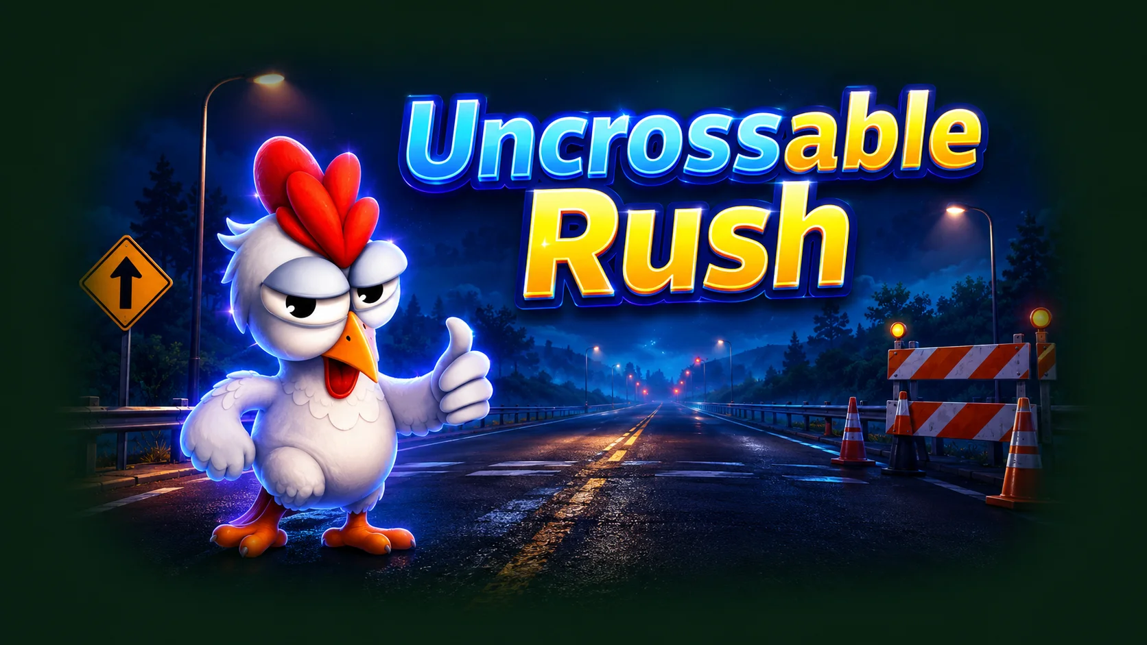 Uncrossable Rush game logo