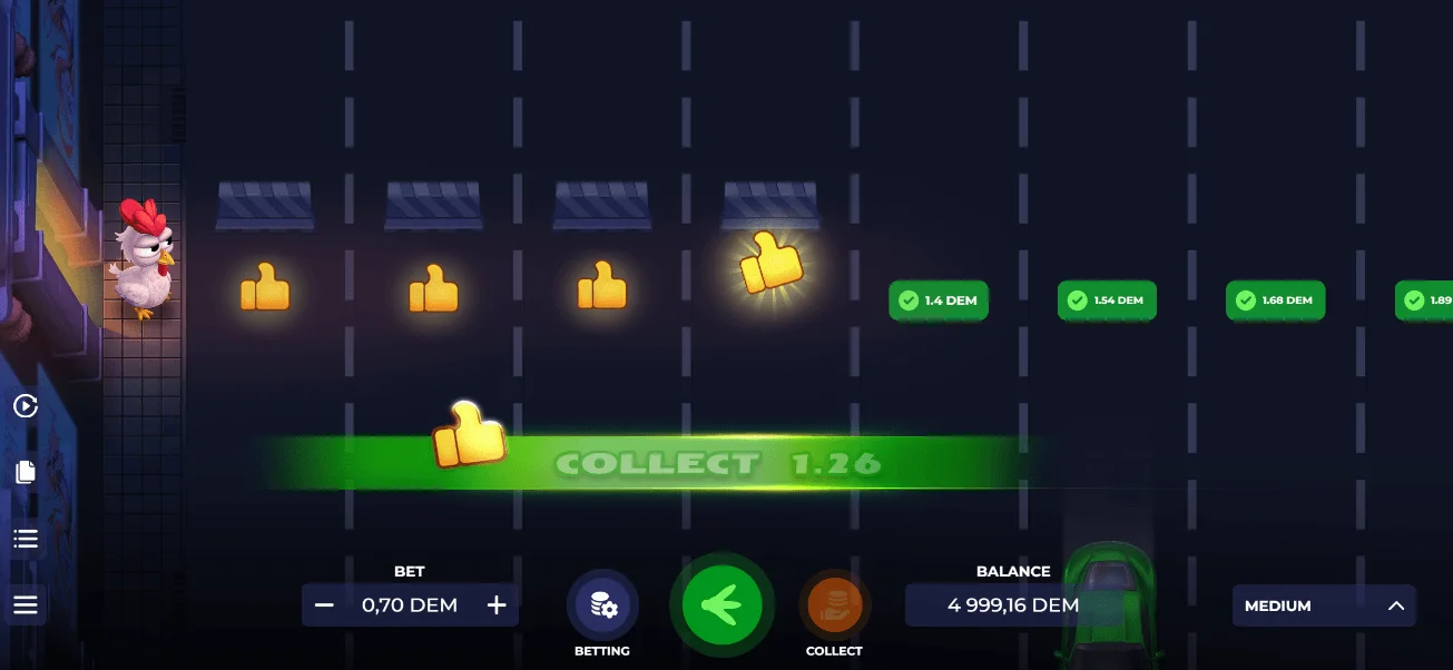 Uncrossable Rush Online Game